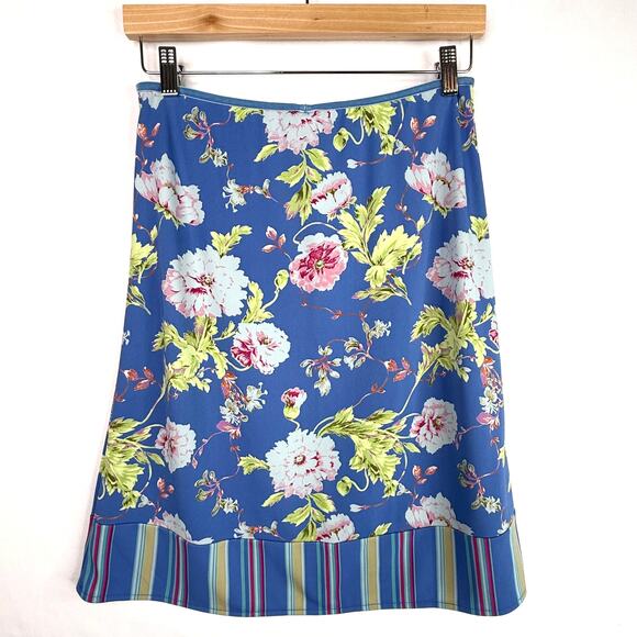 Vintage 2000 GAP Mixed Floral Skirt S - Picture 3 of 7